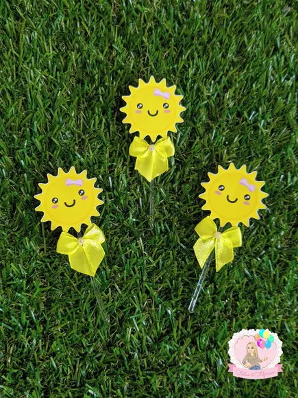 Toppers para Docinho Sol
