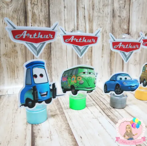 Tubete Mcqueen Carros