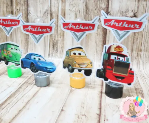 Tubete Mcqueen Carros