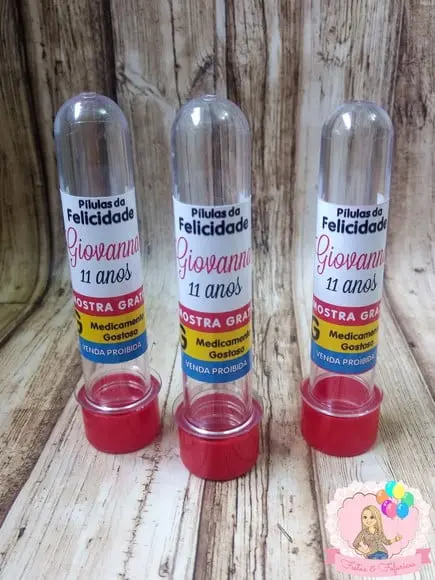 Tubete Remédio Pílulas da Felicidade