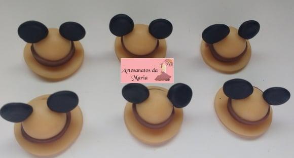 Aplique Chapeu do Mickey Safari em Biscuit