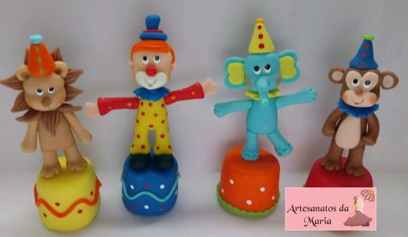 Aplique Circo de biscuit