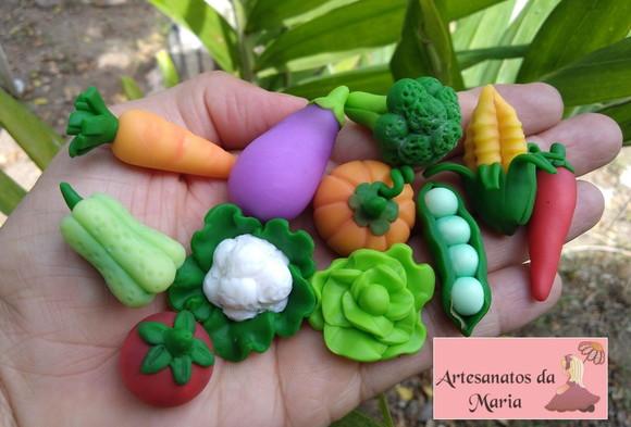Aplique Legumes de Biscuit