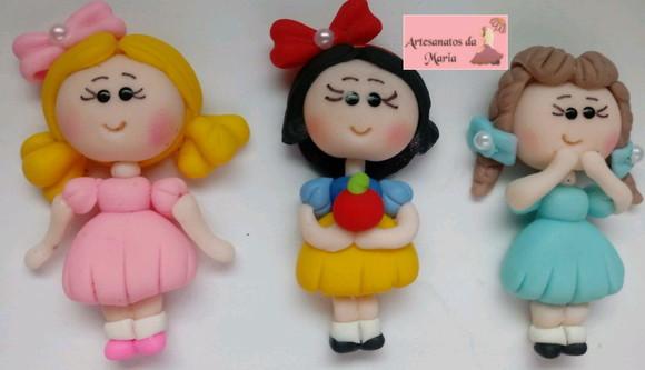 Aplique Princesas de Biscuit