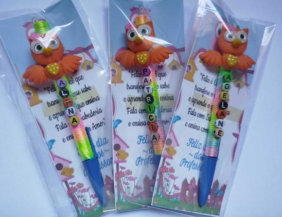 Caneta Professor em Biscuit