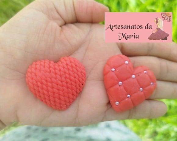 Coração em Biscuit