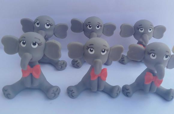Elefante do Circo em Biscuit