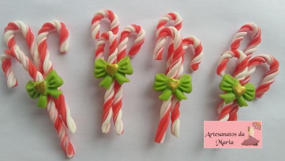 Enfeites para Natal em Biscuit