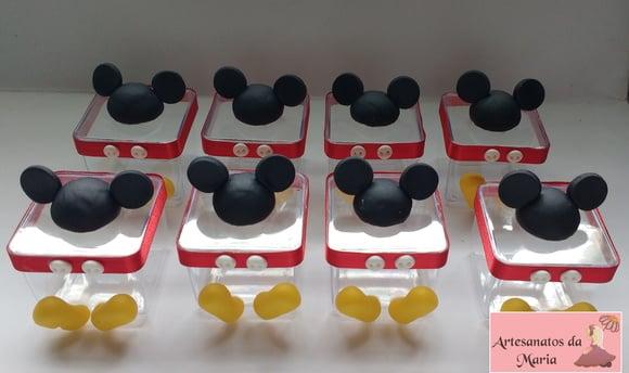 Lembrancinha Caixa Acrilica Mickey