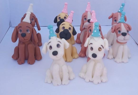 Lembrancinha Cachorro de Biscuit