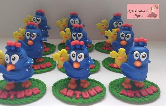 Lembrancinha Turma da Galinha Pintadinha