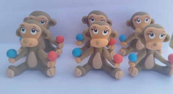 Macaco do Circo em Biscuit