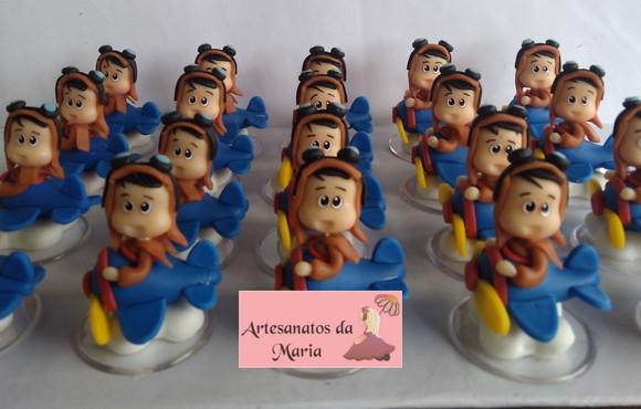 Menino Aviador em Biscuit