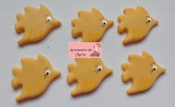 Peixinho em biscuit