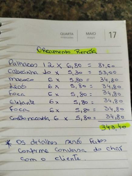 Pedido Personalizado Elza