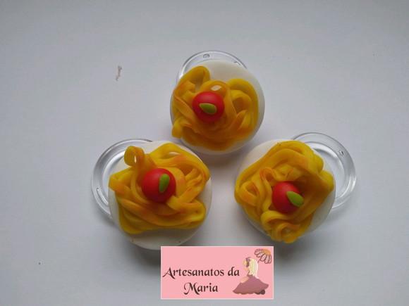 Porta Guardanapo Macarrão de Biscuit