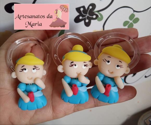 Porta Guardanapo Princesas de Biscuit