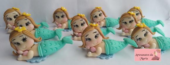 Princesa Ariel em Biscuit