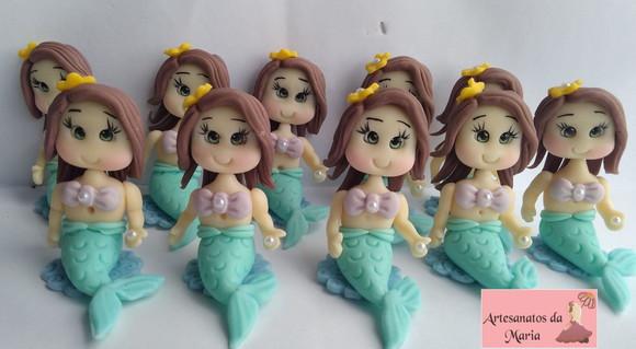 Princesa Ariel em Biscuit