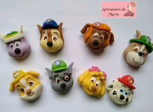 Aplique Patrulha Canina de Biscuit