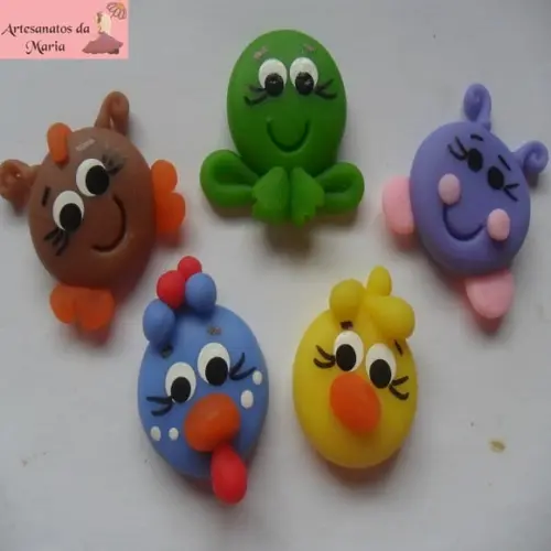 Aplique Turma da Galinha Pintadinha