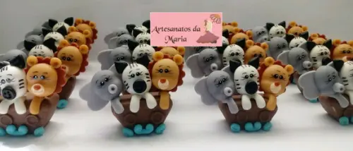 Arcaquinha de Noé de biscuit