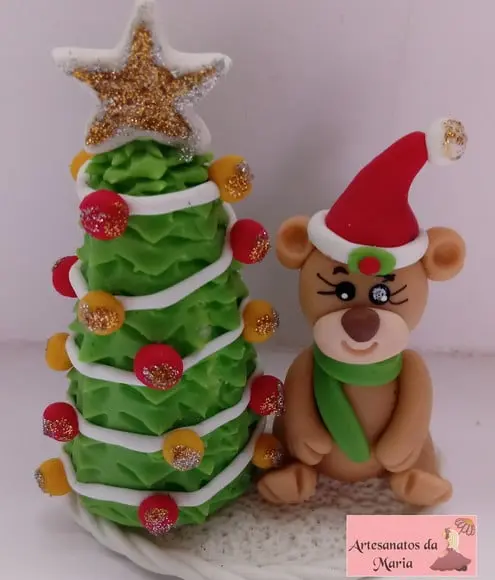 Enfeites para Natal em Biscuit