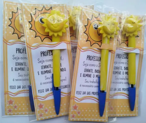 Lembrancinha Dia dos Professores em Biscuit