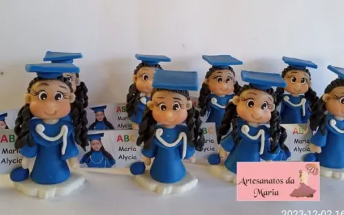 Lembrancinha Formatura do Abc de Biscuit