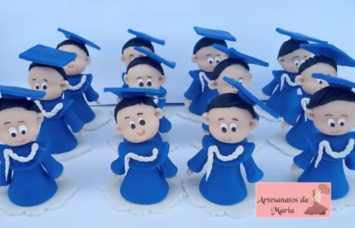 Lembrancinha Formatura do Abc de Biscuit