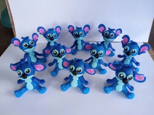 Lembrancinha Stitch em Biscuit