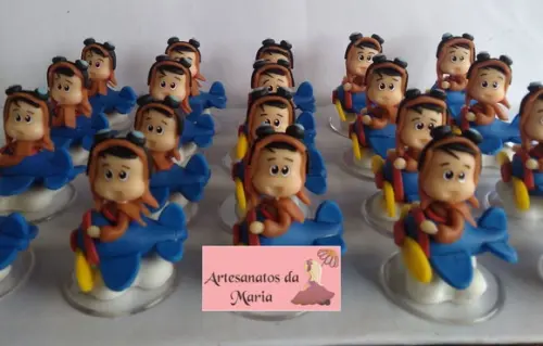 Menino Aviador em Biscuit