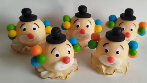 Palhaço de Biscuit