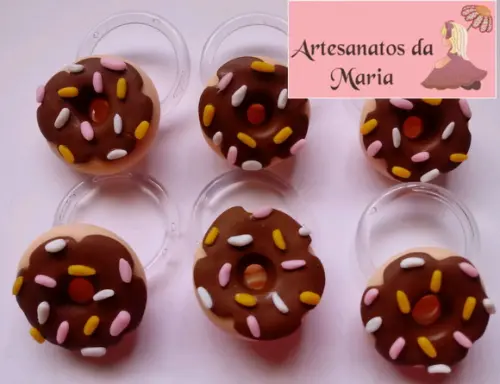 Porta Guardanapo Danuts de Biscuit
