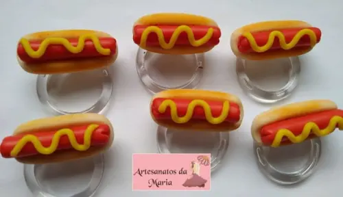 Porta Guardanapo Hot Dog de Biscuit