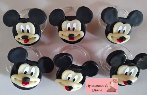 Porta Guardanapo Mickey de Biscuit