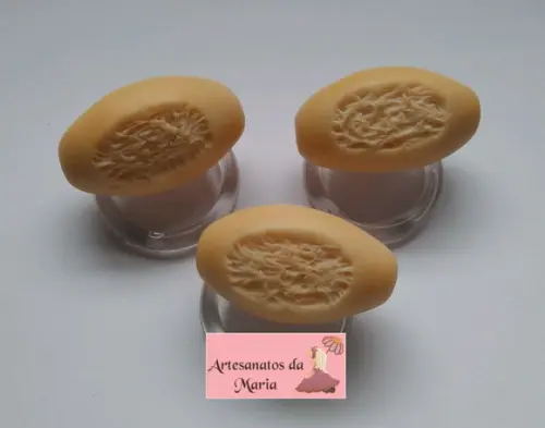 Porta Guardanapo Pão de Sal em Biscuit