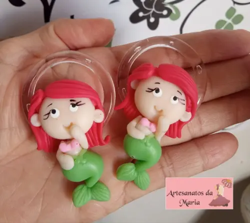 Porta Guardanapo Princesas de Biscuit