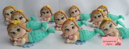 Princesa Ariel em Biscuit