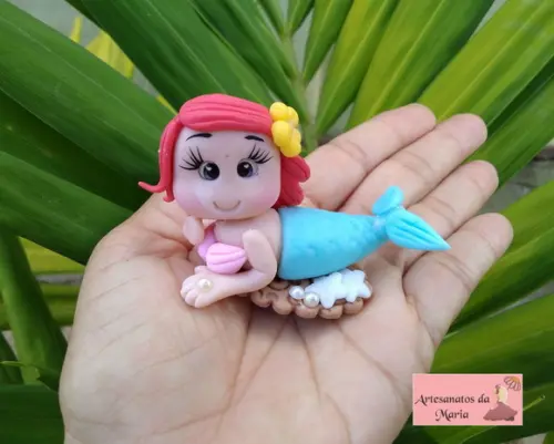Princesa Ariel em Biscuit