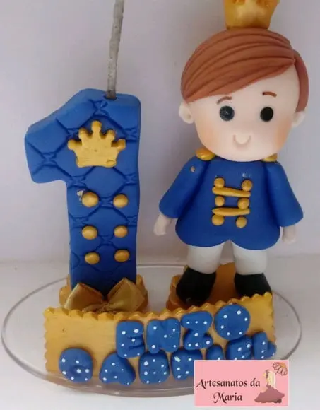 Topo de Bolo Pequeno Principe