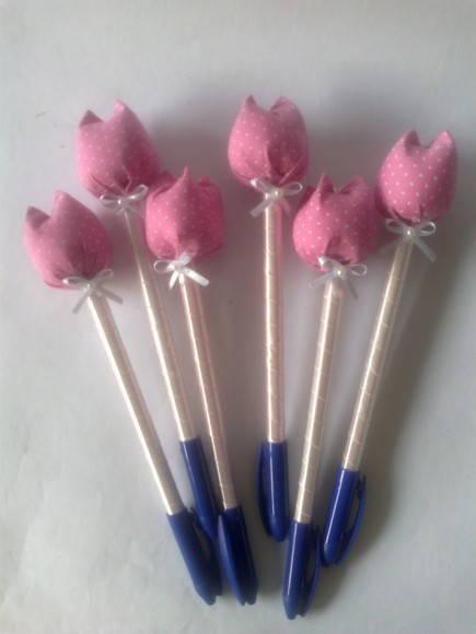 *caneta Tulipa Rosa* Promoção