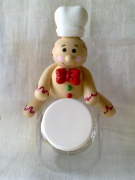 Baleiro Decorado com Biscuit