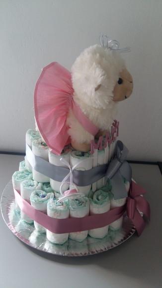 Bolo de Fraldas Ovelha