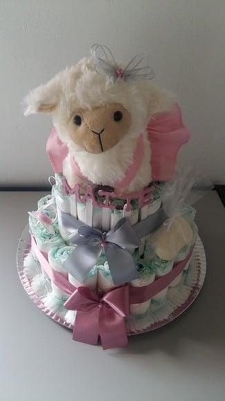 Bolo de Fraldas Ovelha