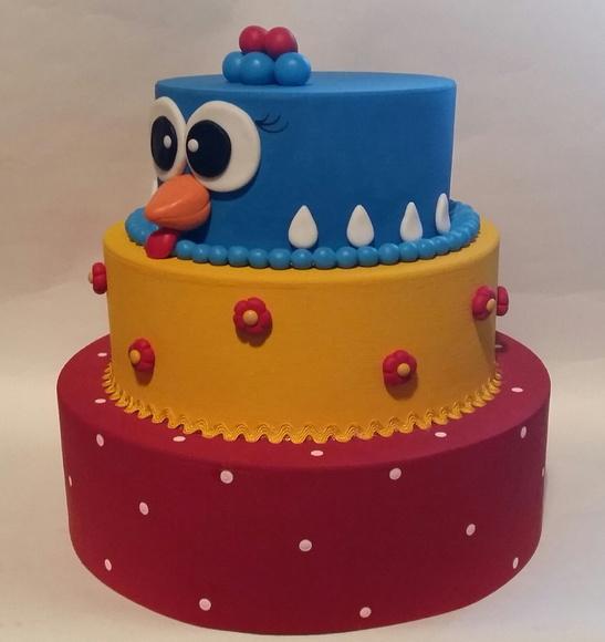 Bolo Fake Galinha Pintadinha - PRONTA ENTREGA !!!