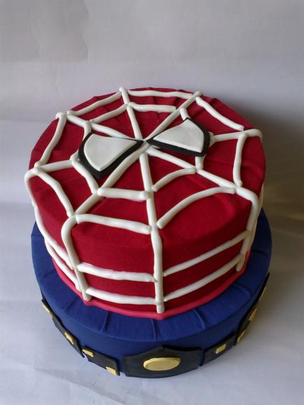 Bolo Fake Homem Aranha