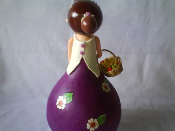 Boneca de Cabaça - ESGOTADO NÃO TEM MAIS