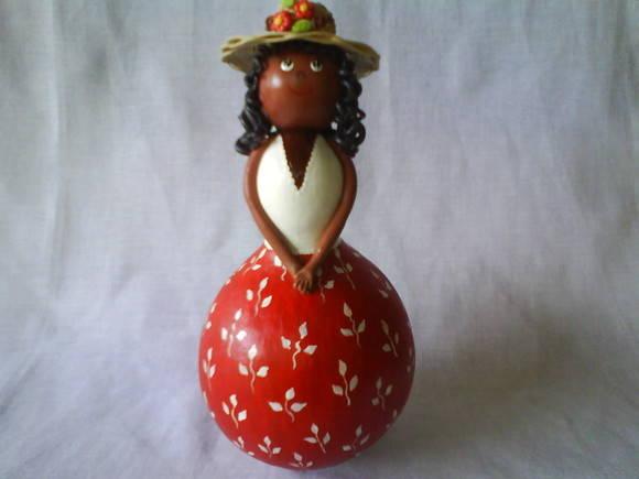 Boneca de Cabaça  VENDIDA