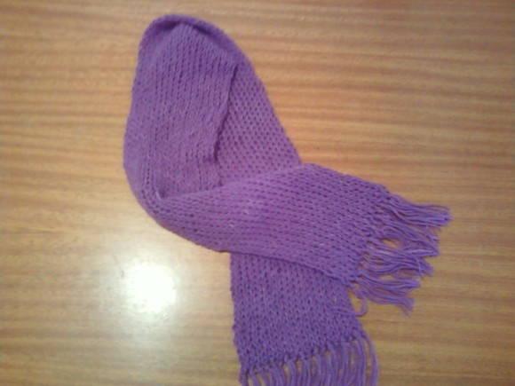 Cachecol LILÁS PRONTA ENTREGA